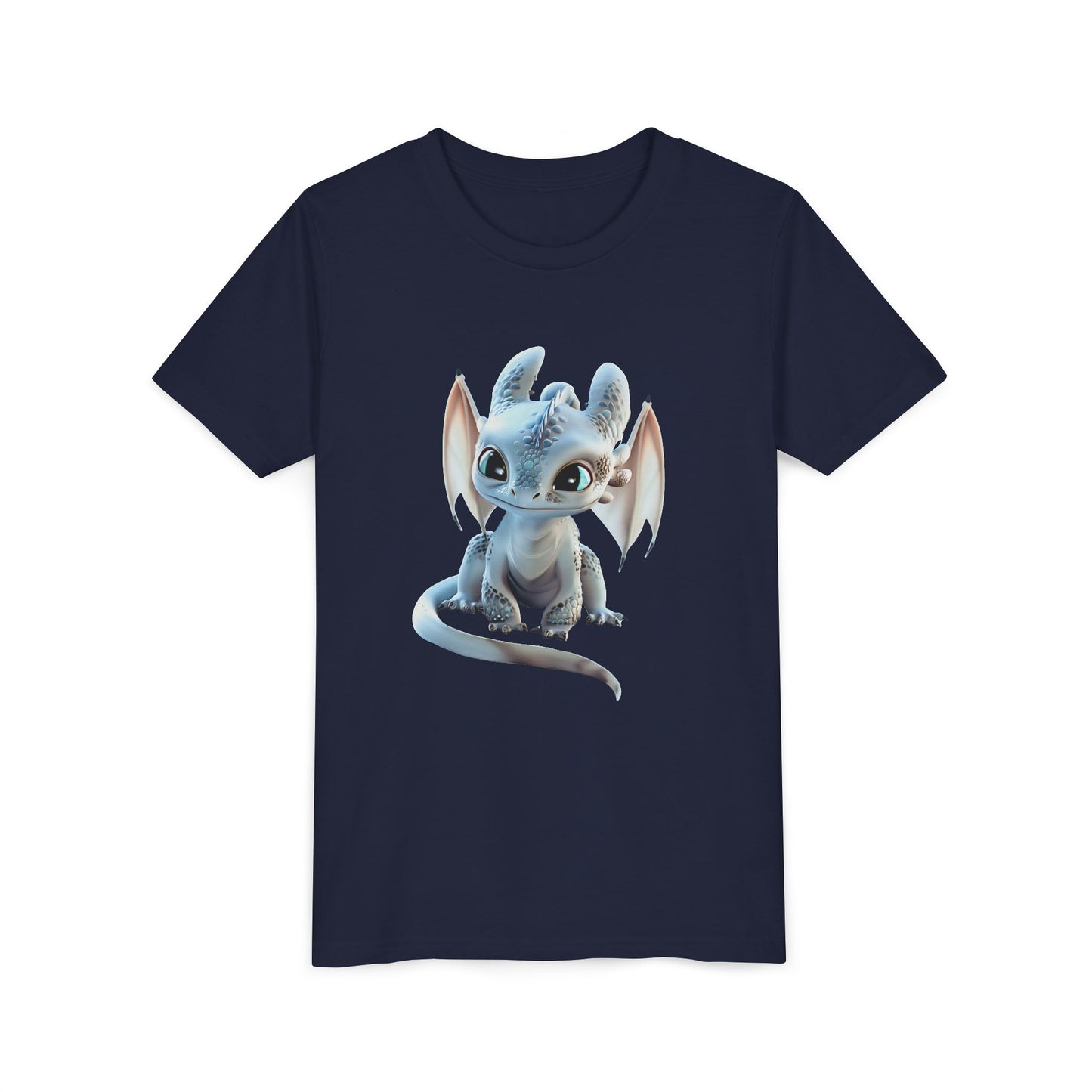 Very Cute Baby Dragon - Youth Short Sleeve T-Shirt - Teeny Tiny Dragons