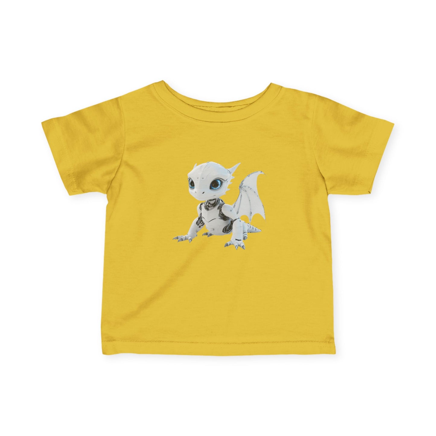 Happy Robot Dragon Infant Fine Jersey T-Shirt - Teeny Tiny Dragons