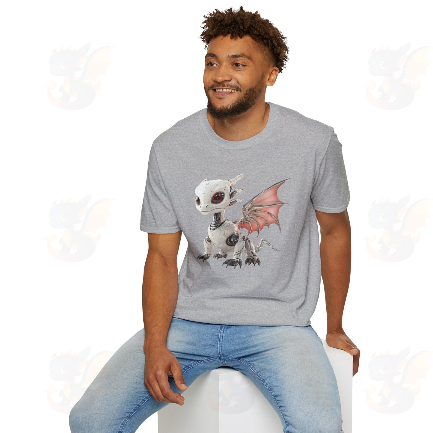 Adult Dragon Unisex Softstyle T-Shirt
