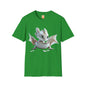 Baby Dragon Hatching from Egg Adult Unisex Softstyle T-Shirt - Teeny Tiny Dragons