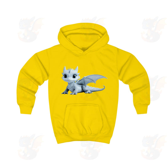 Beautiful Little Blue Baby Dragon - Kids Hoodie