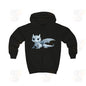 Beautiful Little Blue Baby Dragon - Kids Hoodie
