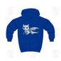Beautiful Little Blue Baby Dragon - Kids Hoodie