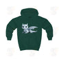 Beautiful Little Blue Baby Dragon - Kids Hoodie