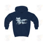 Beautiful Little Blue Baby Dragon - Kids Hoodie