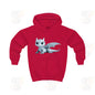 Beautiful Little Blue Baby Dragon - Kids Hoodie
