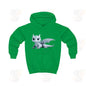 Beautiful Little Blue Baby Dragon - Kids Hoodie