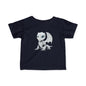 White Robot Dragon Infant Fine Jersey T-Shirt - Teeny Tiny Dragons