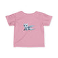 Cute Little Blue Dragon Infant Fine Jersey T-Shirt - Teeny Tiny Dragons