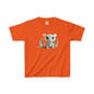 Very Cute Pale Dragon Kids Heavy Cotton T-Shirt - Teeny Tiny Dragons