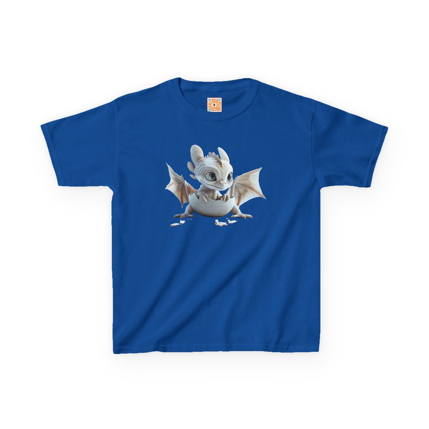 Baby Dragon Hatching Kids Heavy Cotton T-Shirt - Teeny Tiny Dragons