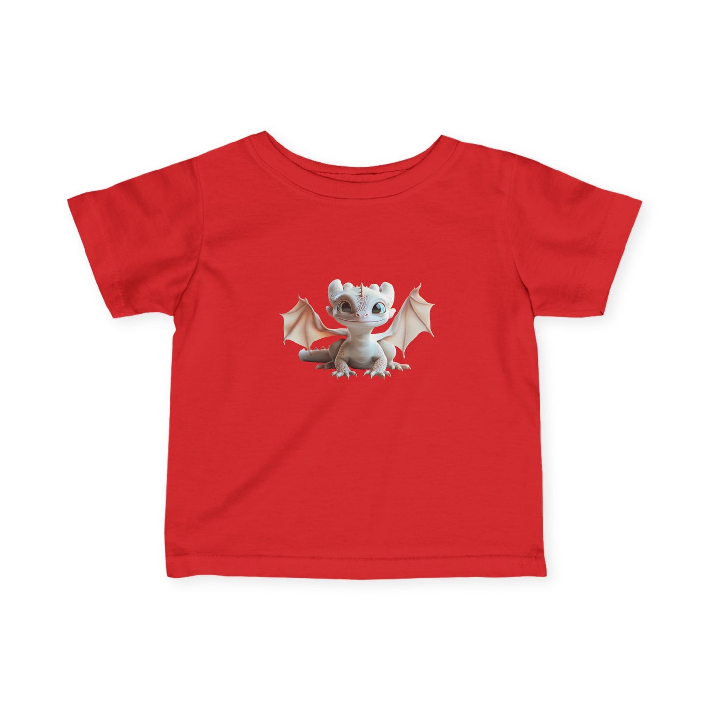 Pretty Baby Dragon Infant Fine Jersey T-Shirt - Teeny Tiny Dragons