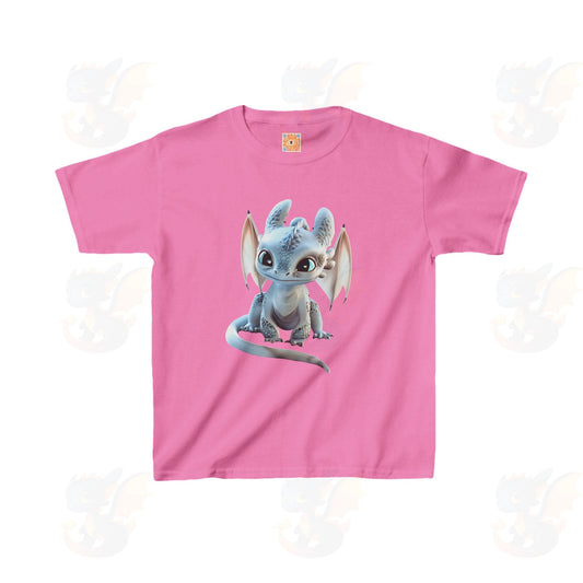 Cute Little Dragon  - Kids Heavy Cotton™ T-Shirt