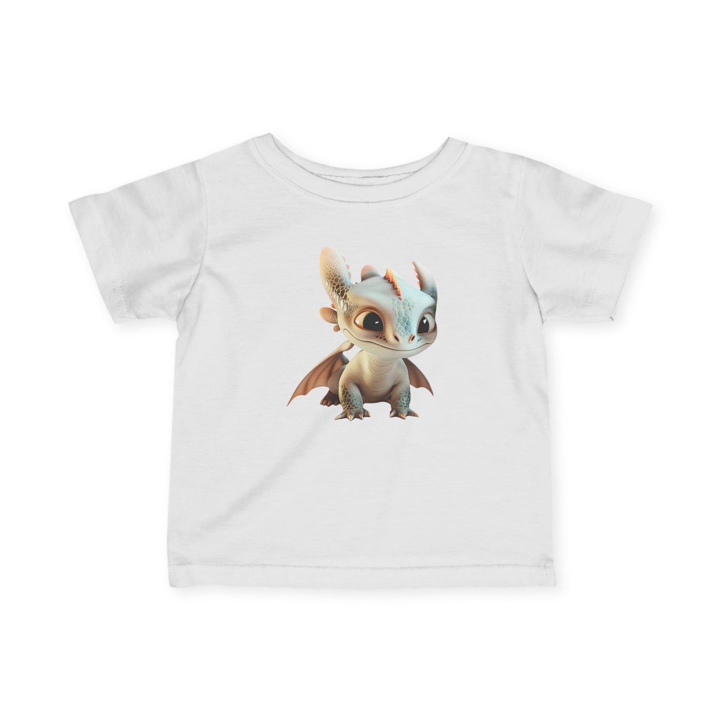Adorable Baby Dragon Infant Fine Jersey T-Shirt - Teeny Tiny Dragons