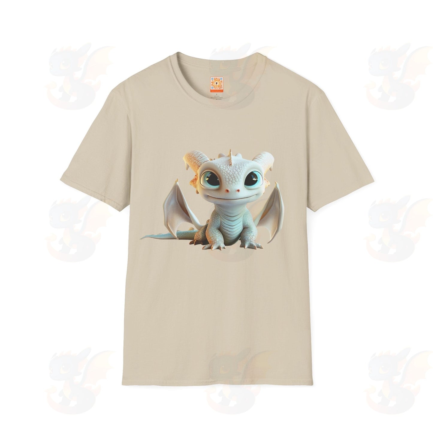 Cute Little Dragon - Unisex Softstyle T-Shirt