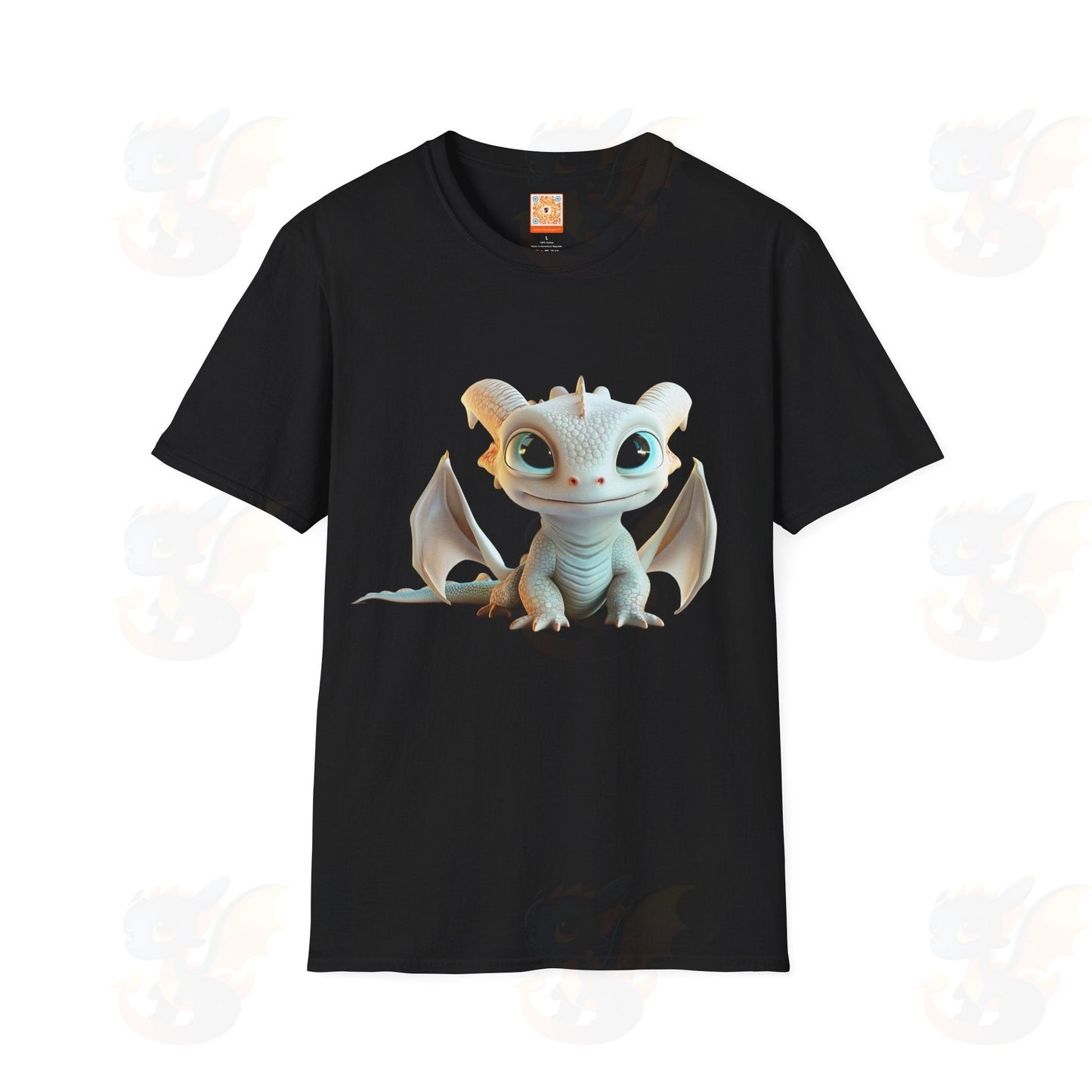 Cute Little Dragon - Unisex Softstyle T-Shirt