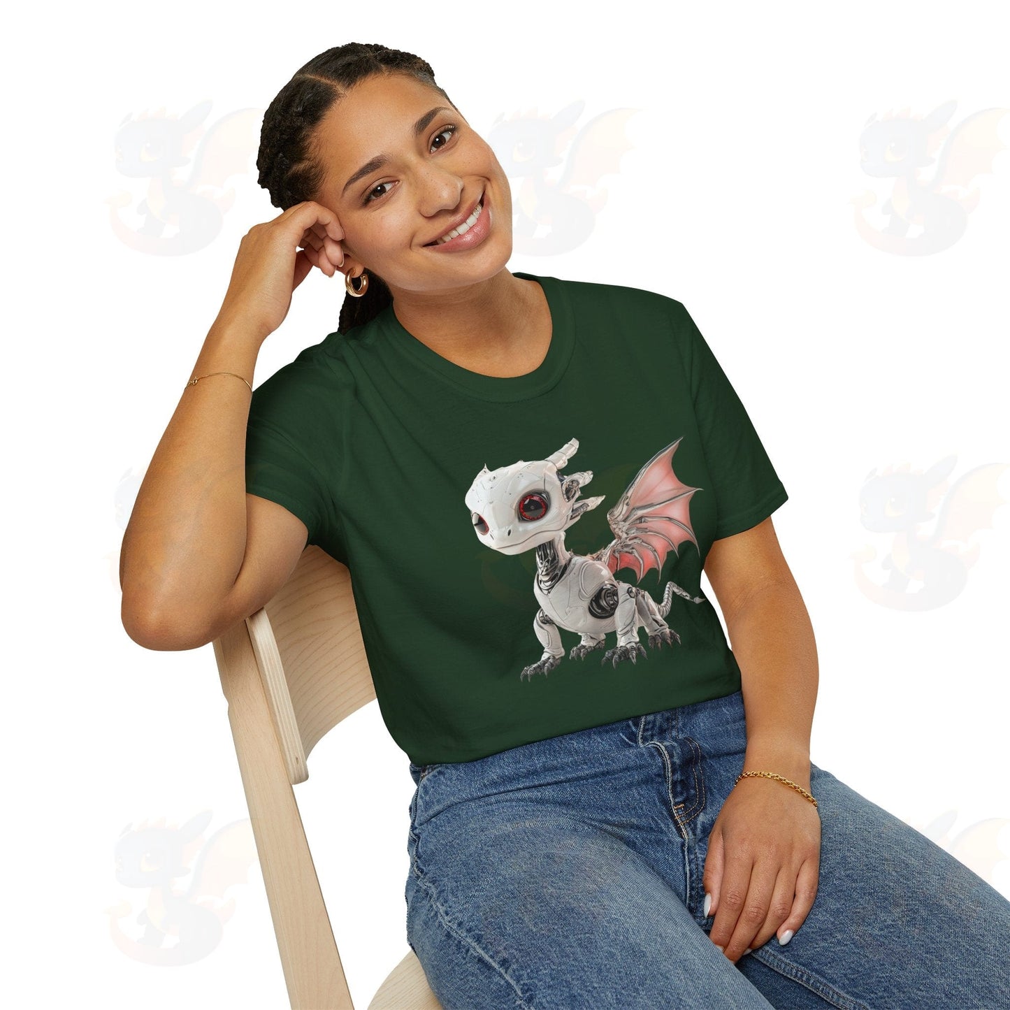 Adult Dragon Unisex Softstyle T-Shirt