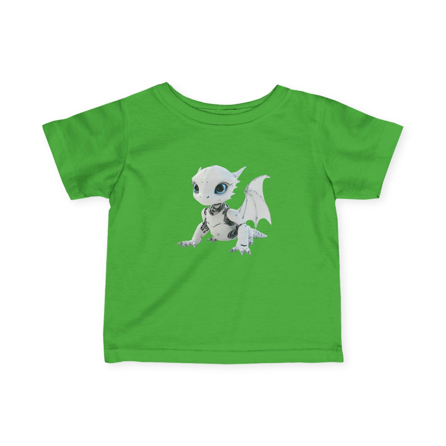 Happy Robot Dragon Infant Fine Jersey T-Shirt - Teeny Tiny Dragons