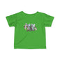 Icy Twin Baby Dragons Infant Fine Jersey T-Shirt - Teeny Tiny Dragons