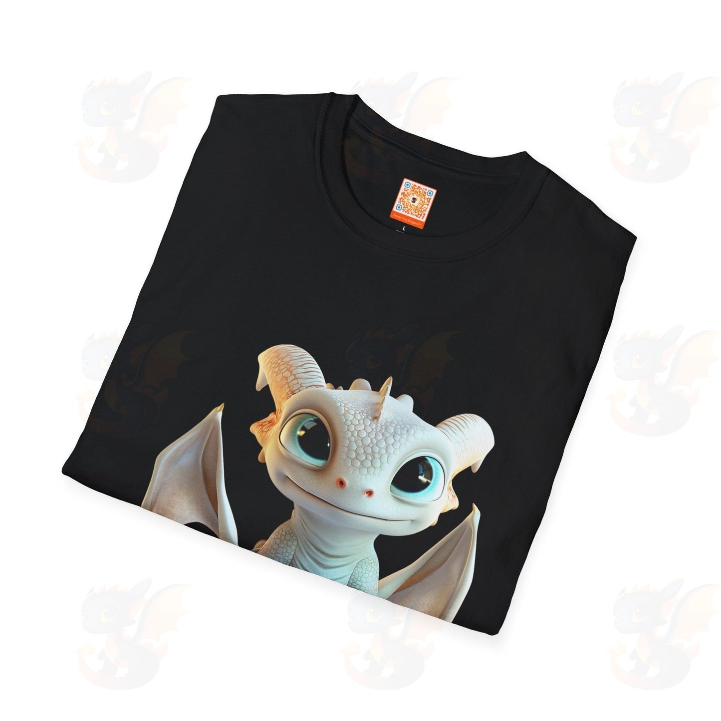 Cute Little Dragon - Unisex Softstyle T-Shirt