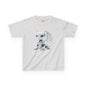 Happy Robot Dragon Kids Heavy Cotton T-Shirt - Teeny Tiny Dragons