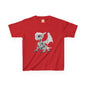 Little White Robot Dragon Kids Heavy Cotton T-Shirt - Teeny Tiny Dragons