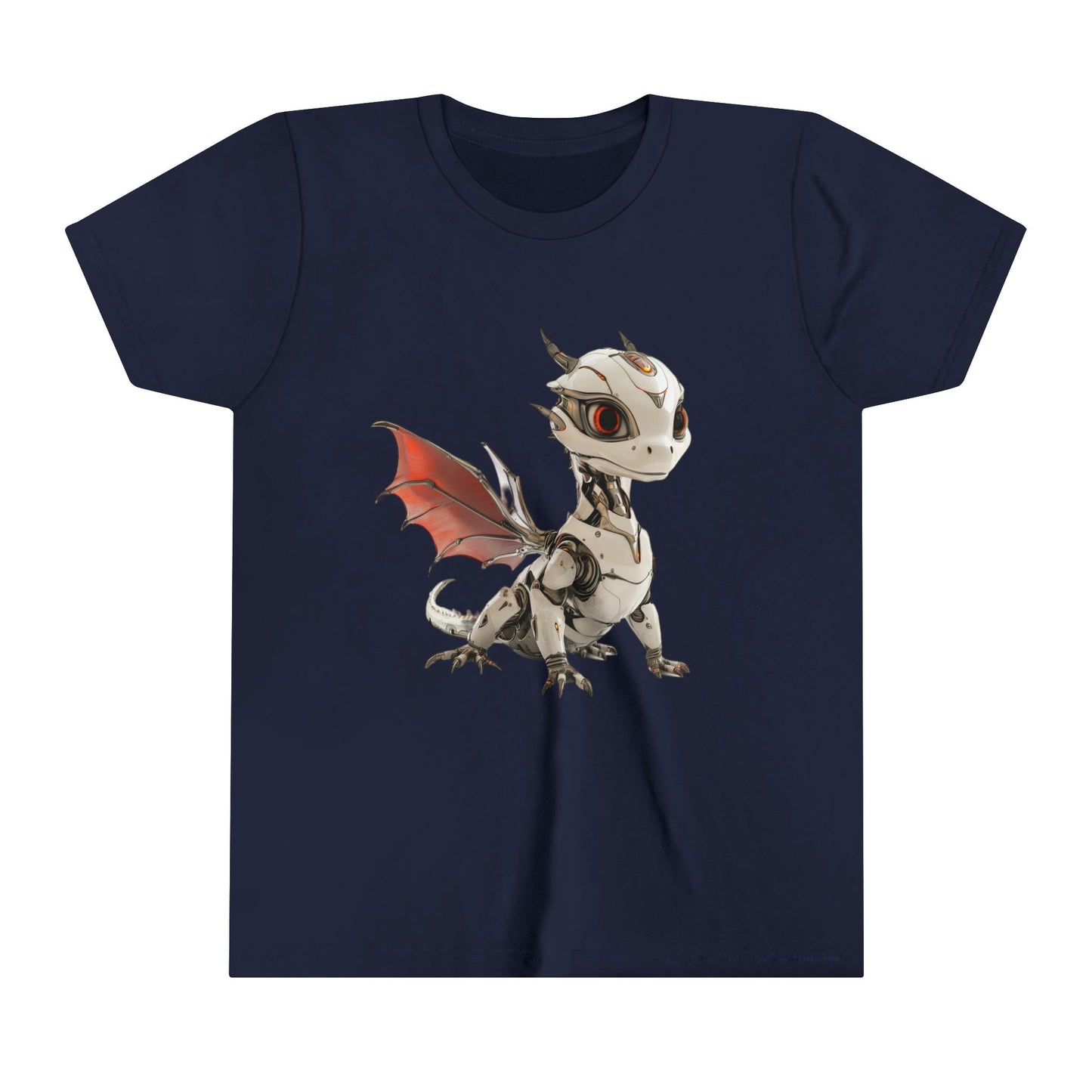 Magical Robot Dragon - Youth Short Sleeve T-Shirt