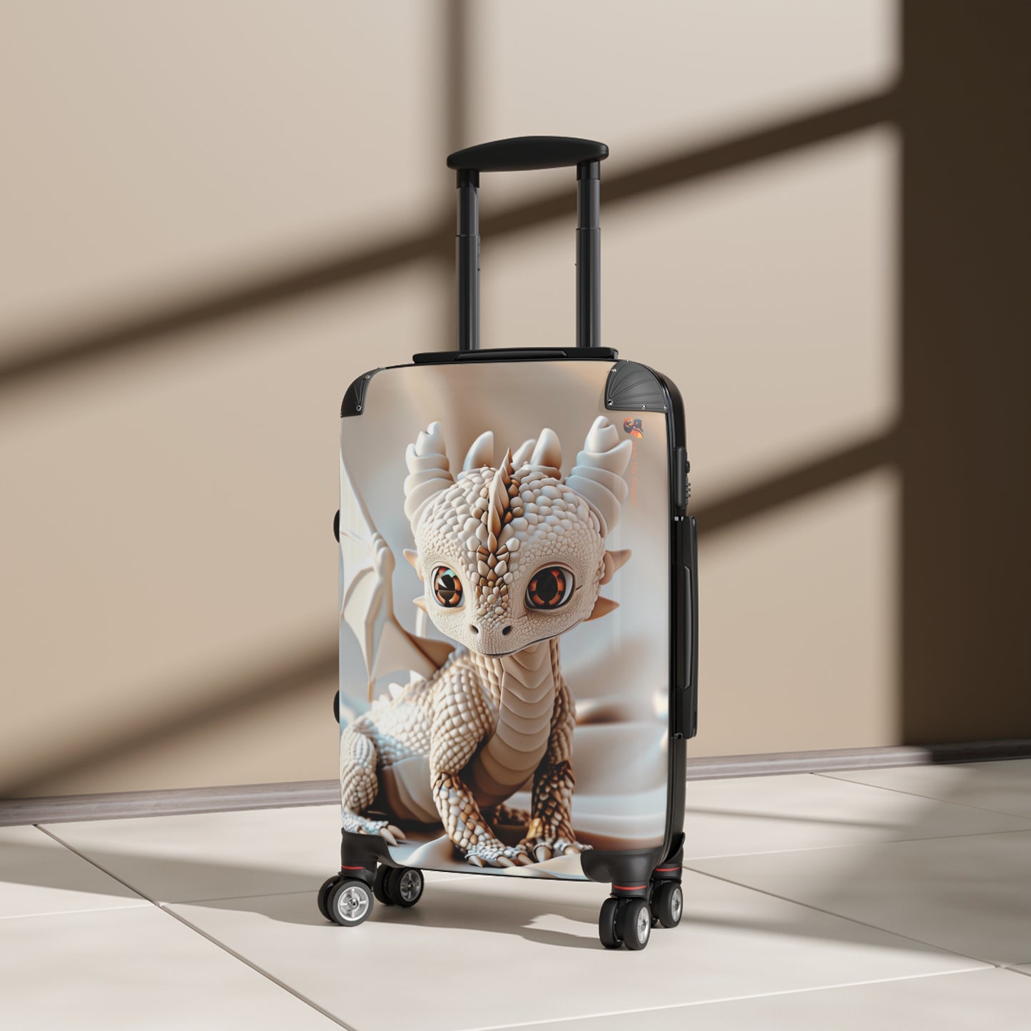 Baby White Dragon Suitcase - Teeny Tiny Dragons