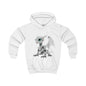 Grey Robot Dragon Kids Hoodie | Teeny Tiny Dragons