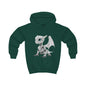 Grey Robot Dragon Kids Hoodie | Teeny Tiny Dragons