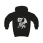 Grey Robot Dragon Kids Hoodie | Teeny Tiny Dragons