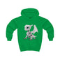 Grey Robot Dragon Kids Hoodie | Teeny Tiny Dragons