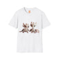 Twin Baby Dragons Adult Unisex Softstyle T-Shirt - Teeny Tiny Dragons