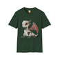 Sitting Robot Dragon Adult Unisex Softstyle T-Shirt - Teeny Tiny Dragons