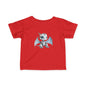 Blue Robot Dragon Infant Fine Jersey T-Shirt - Teeny Tiny Dragons