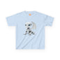 Happy Robot Dragon Kids Heavy Cotton T-Shirt - Teeny Tiny Dragons