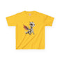 Amber Robot Dragon Heavy Cotton T-Shirt - Teeny Tiny Dragons