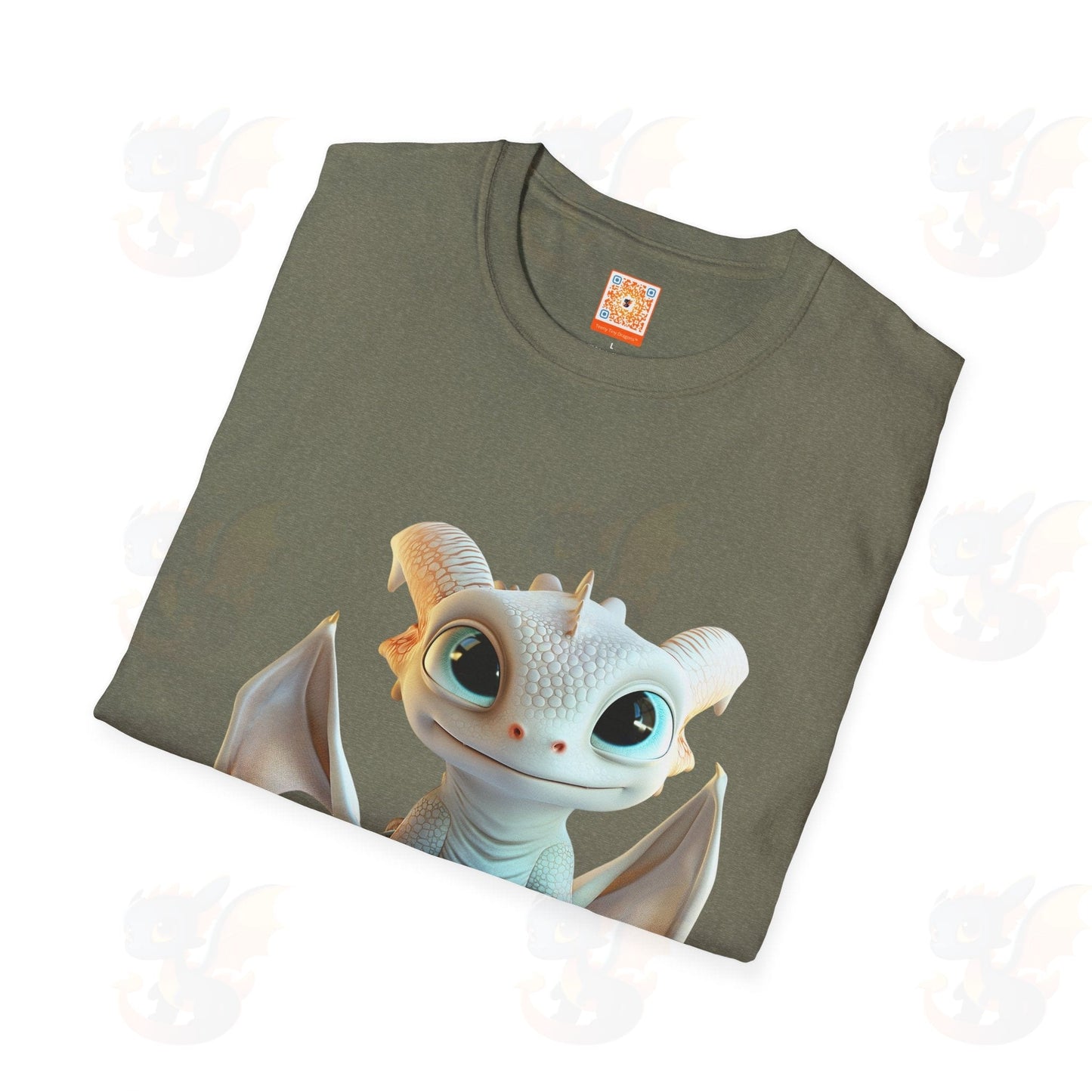 Cute Little Dragon - Unisex Softstyle T-Shirt