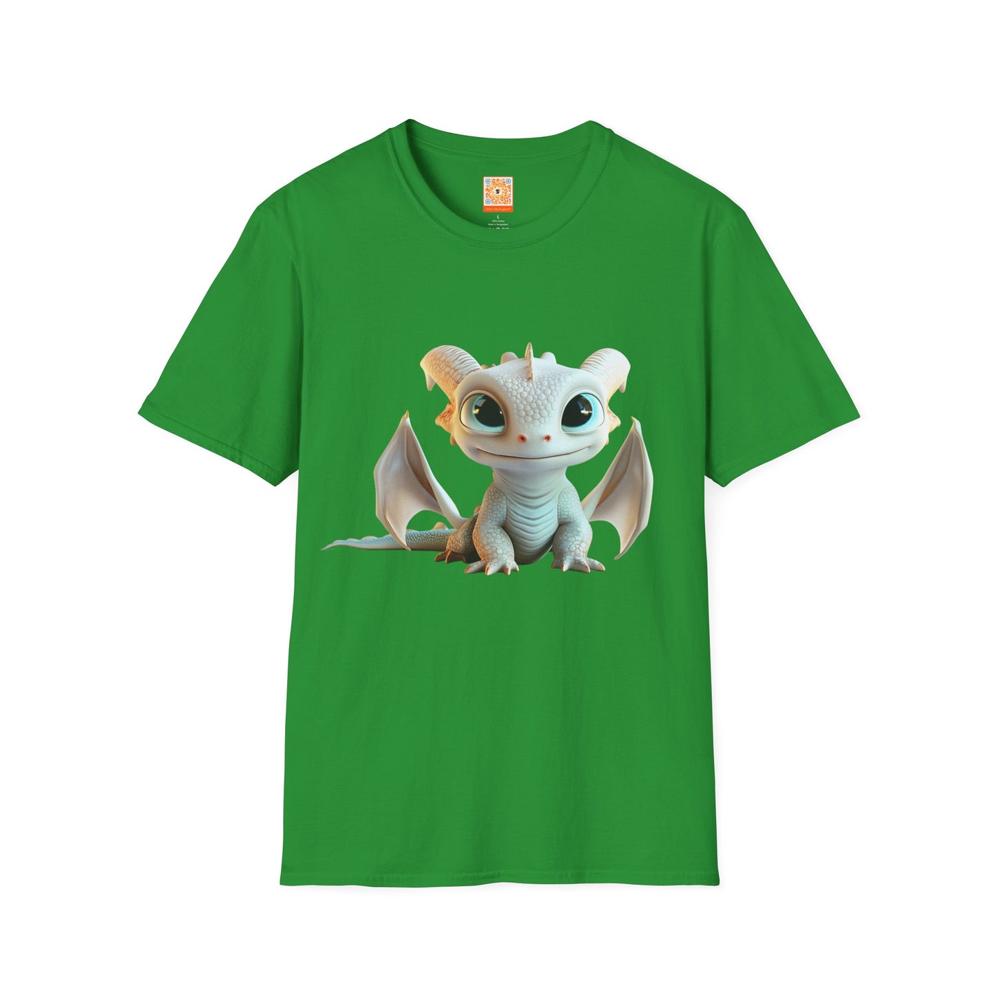 Cute Little Dragon Adult Unisex Softstyle T-Shirt - Teeny Tiny Dragons