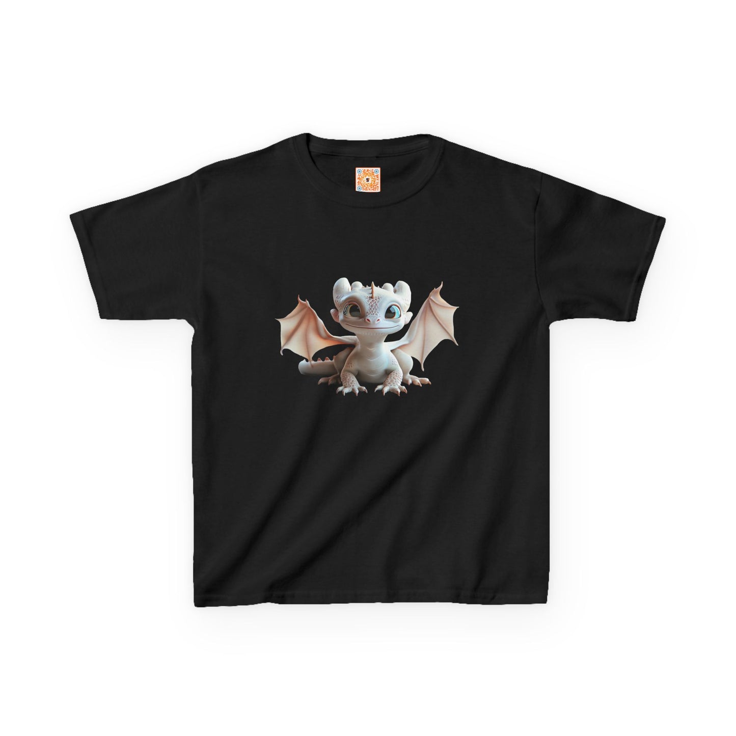 Cute Baby Dragon Kids Heavy Cotton T-Shirt - Teeny Tiny Dragons