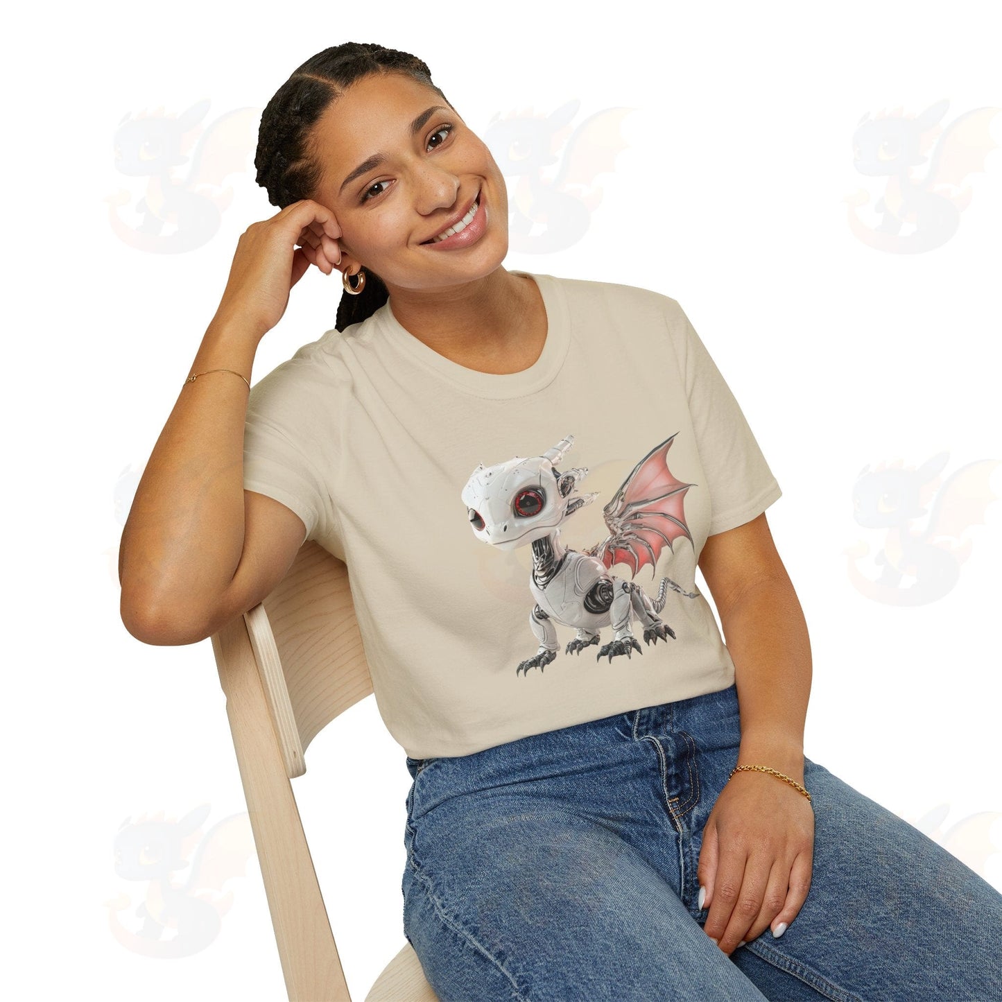 Adult Dragon Unisex Softstyle T-Shirt