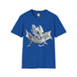 Baby Dragon Hatching from Egg Adult Unisex Softstyle T-Shirt - Teeny Tiny Dragons