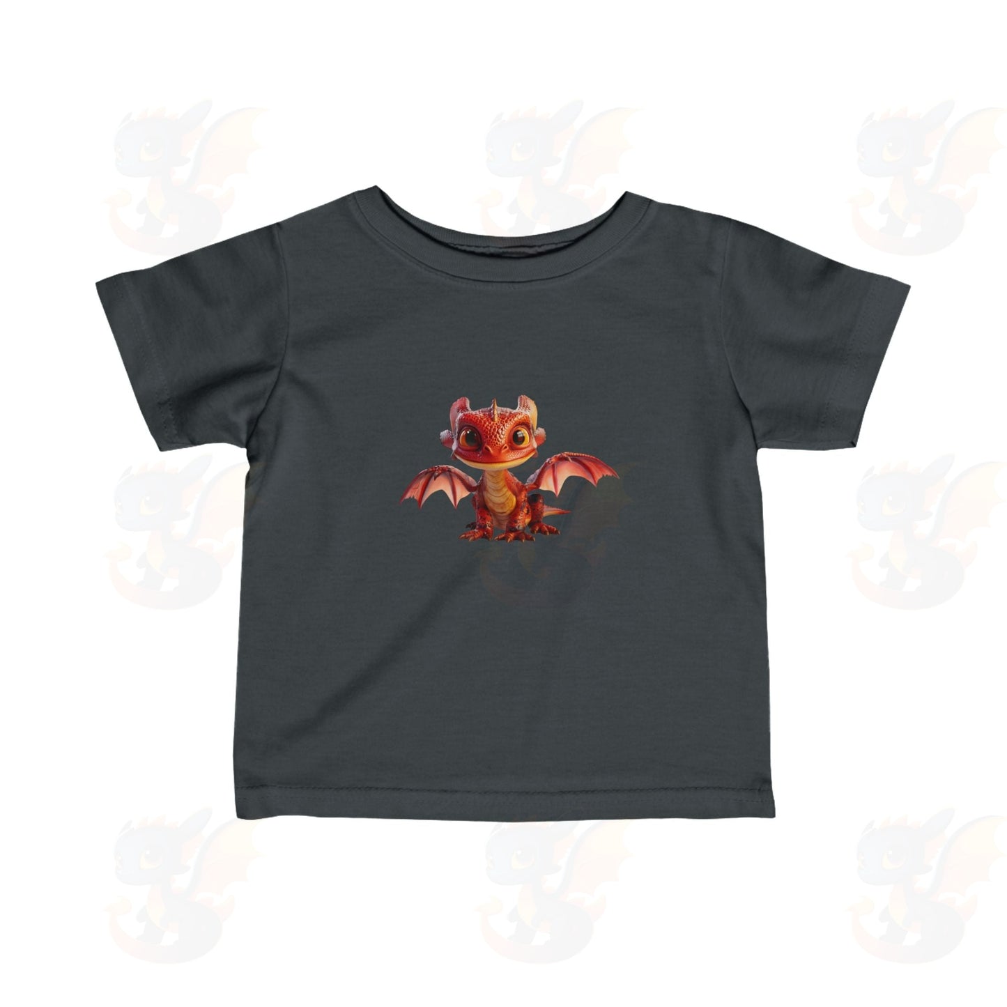 Adorable Red Dragon -  Infant Fine Jersey T-shirt