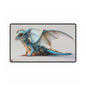 Mythical Blue Dragon Desk Mat - Teeny Tiny Dragons