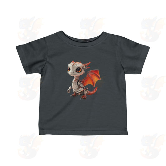 Cute Little Robot Dragon -  Infant Fine Jersey T-shirt