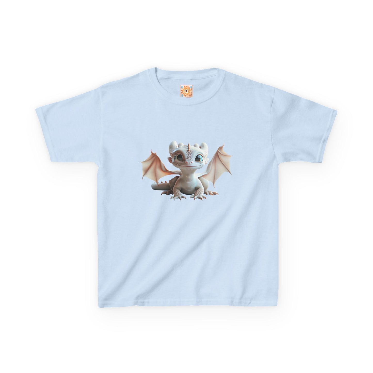 Cute Baby Dragon Kids Heavy Cotton T-Shirt - Teeny Tiny Dragons