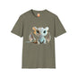 Cute Little Dragon Adult Unisex Softstyle T-Shirt - Teeny Tiny Dragons