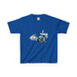 Flying White Dragon Kids Heavy Cotton T-Shirt - Teeny Tiny Dragons