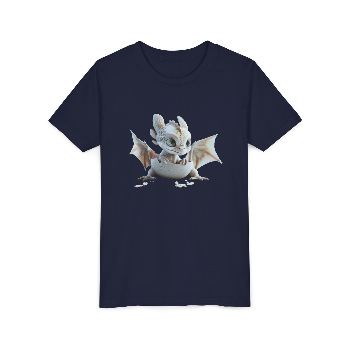 Just Hatched Baby Dragon - Youth Short Sleeve T-Shirt - Teeny Tiny Dragons