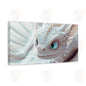 White Dragon Matte Canvas, Stretched, 1.25"